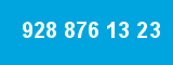 928 876 13 23 928 876 13 23